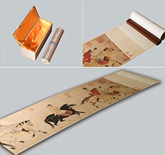 根河馆藏书画复制博物馆书画复制服务