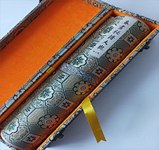 根河书画装裱案例